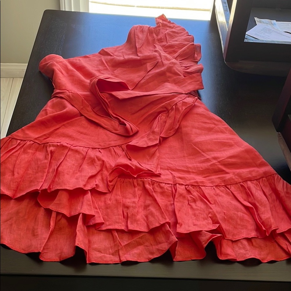 Banana Republic Dress, true to size. No stretch - Picture 2 of 5